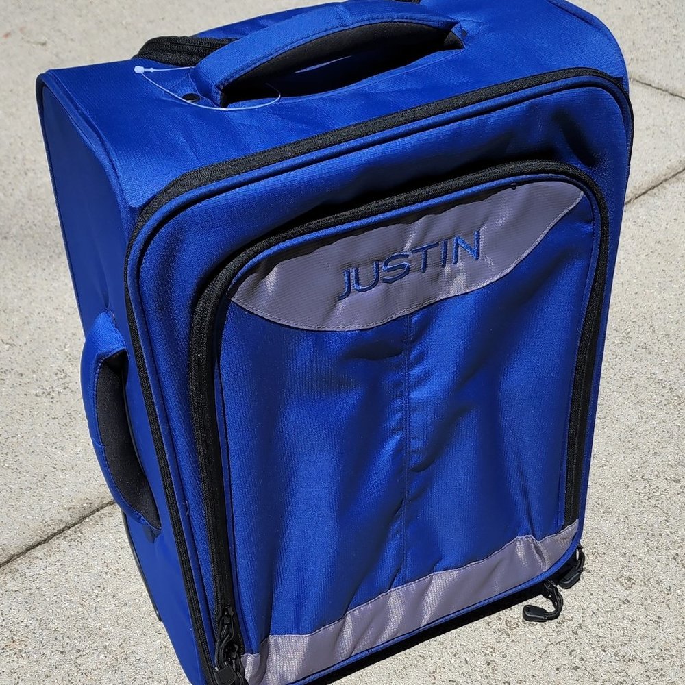 Pottery Barn Kids JUSTIN suitcase - New